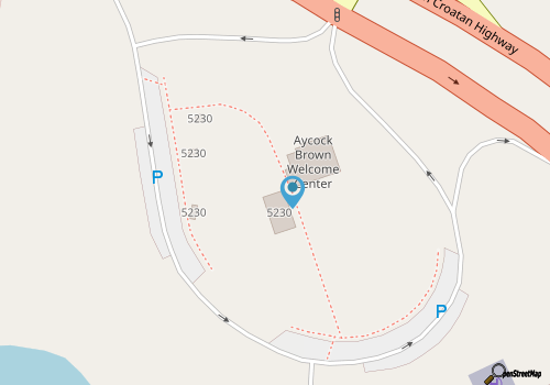 Aycock Brown Welcome Center map location