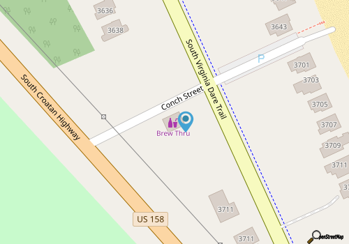 Brew Thru map location