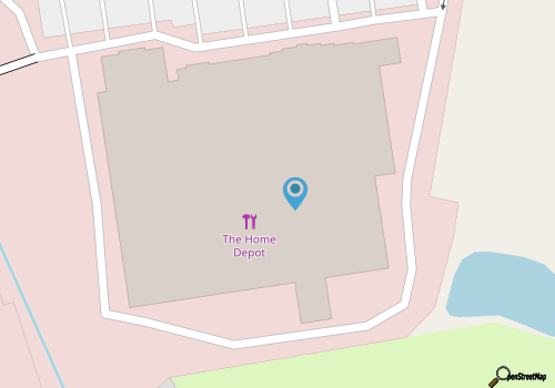 Home Depot map location